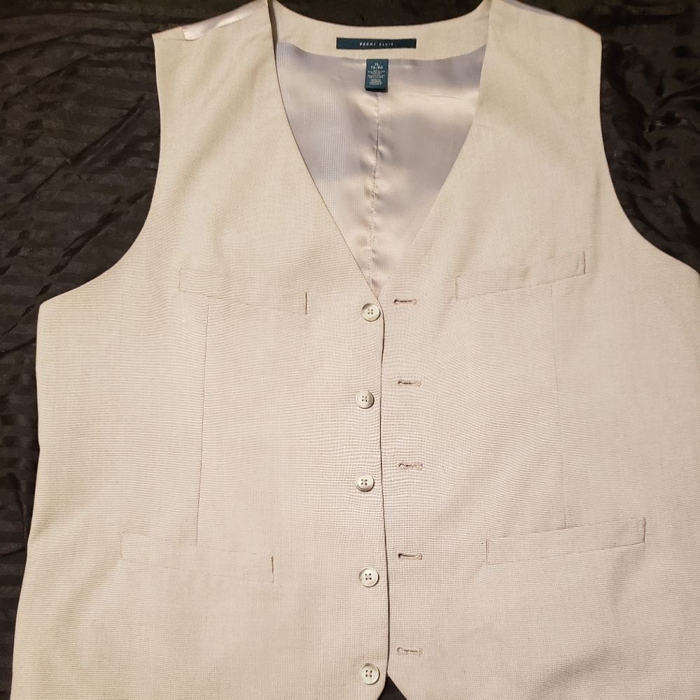 Perry Ellis men's vest suit slim fit